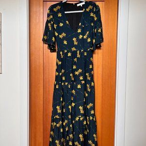 Borgo De Nor Floral Print Long Dress